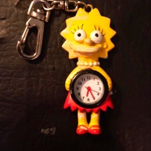 Classic Simpsons collectable Key Tag Watch